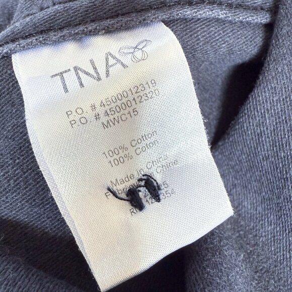 TNA Aritzia Navy Military Light Jacket - Picture 4 of 5